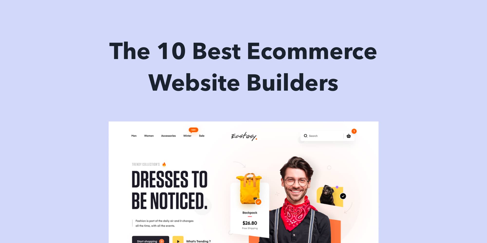 The 10 Best Ecommerce Website Builders